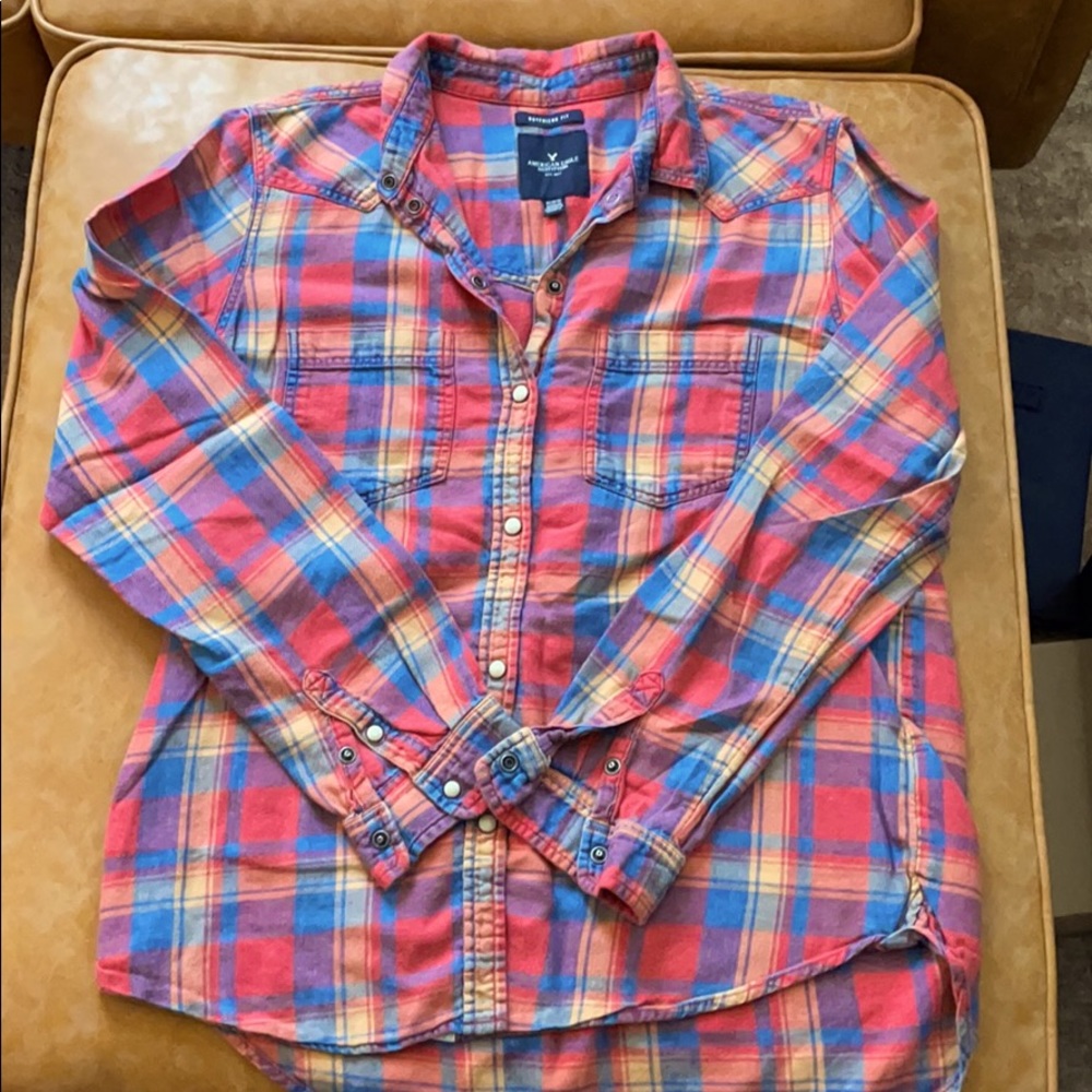 American Eagle Flannel, women’s Md